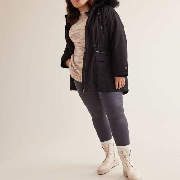 Responsible Lined Parka Jacket with removable hood in size 3X - Picture 2 of 6